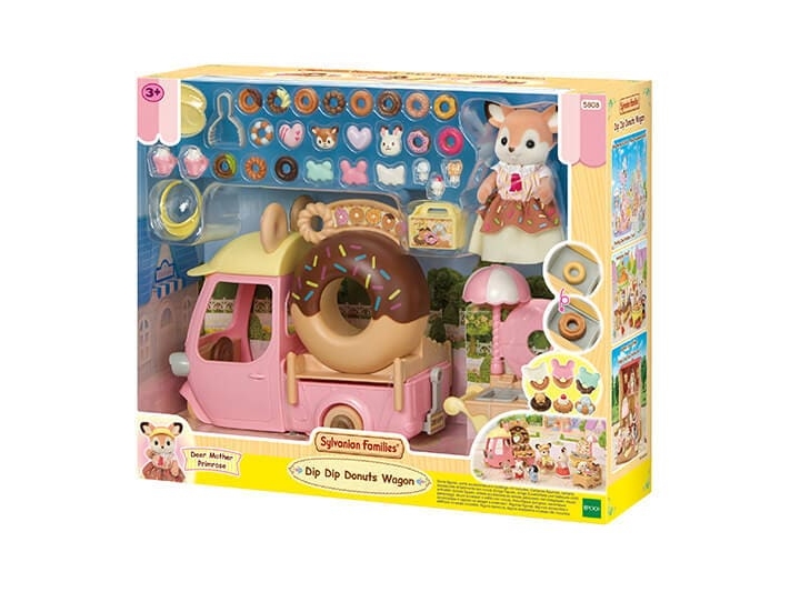 Sylvanian Families Dip Dip Donuts Wagon | Leksaker - Bilar och andra fordon - Lekset med fordon | GameStuff
