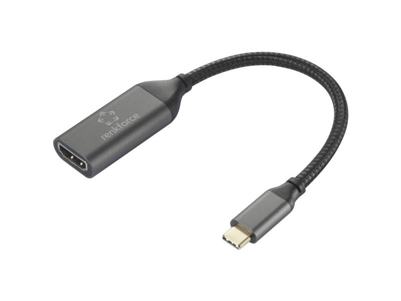 Renkforce Rf-5234038, 0,15 M, Usb-C, Hdmi-A, Hanstik, Hunstik, Lige