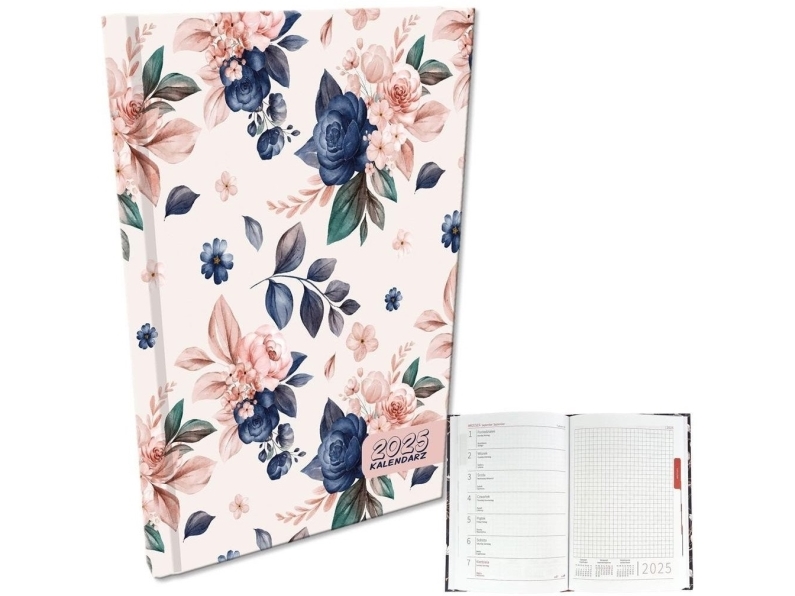 Kalender 2025 A5 Ugentlige Roser
