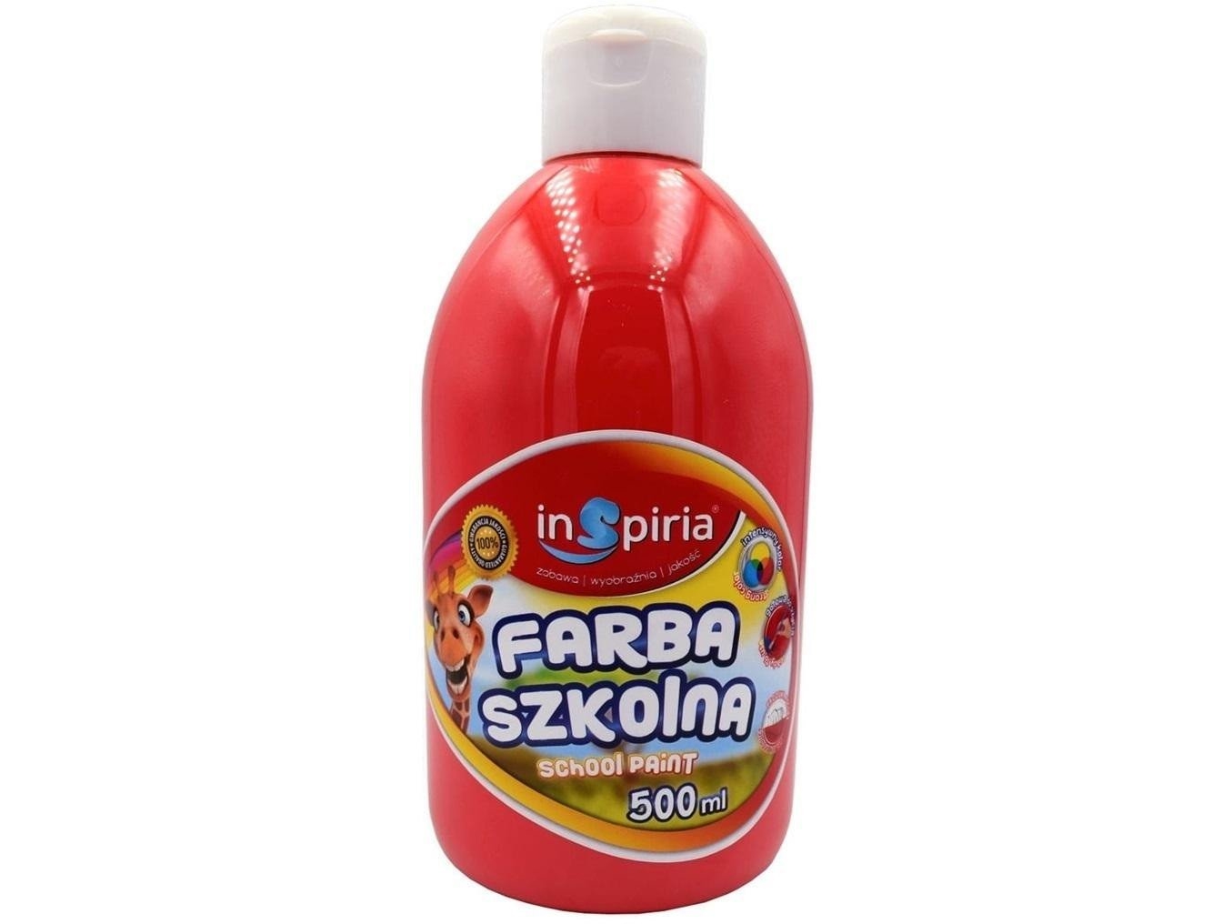 Schulfarbe Rot 500 Ml
