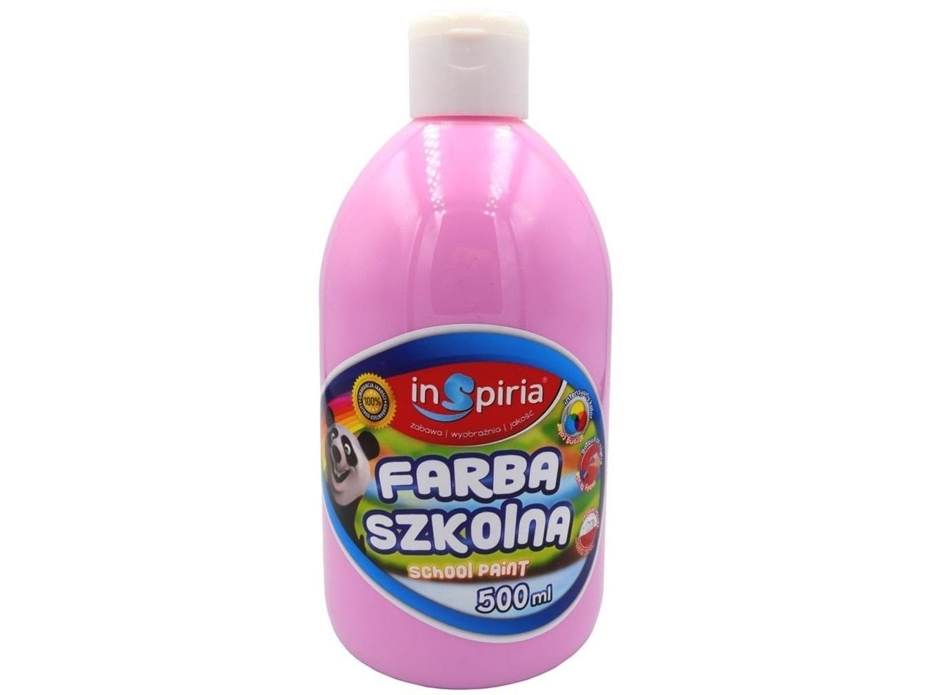 Skolemaling Pink 500Ml Edukamp