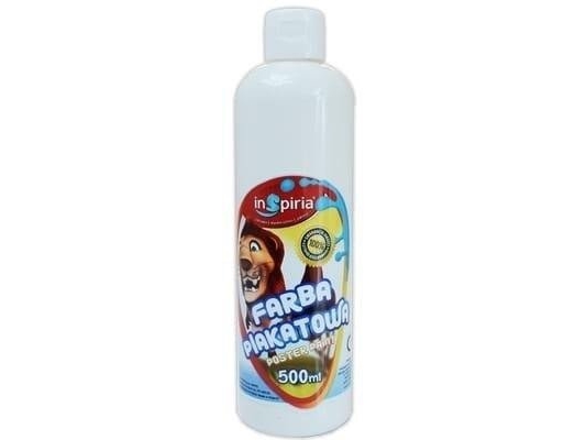 Plakatmaling Hvid 500 Ml