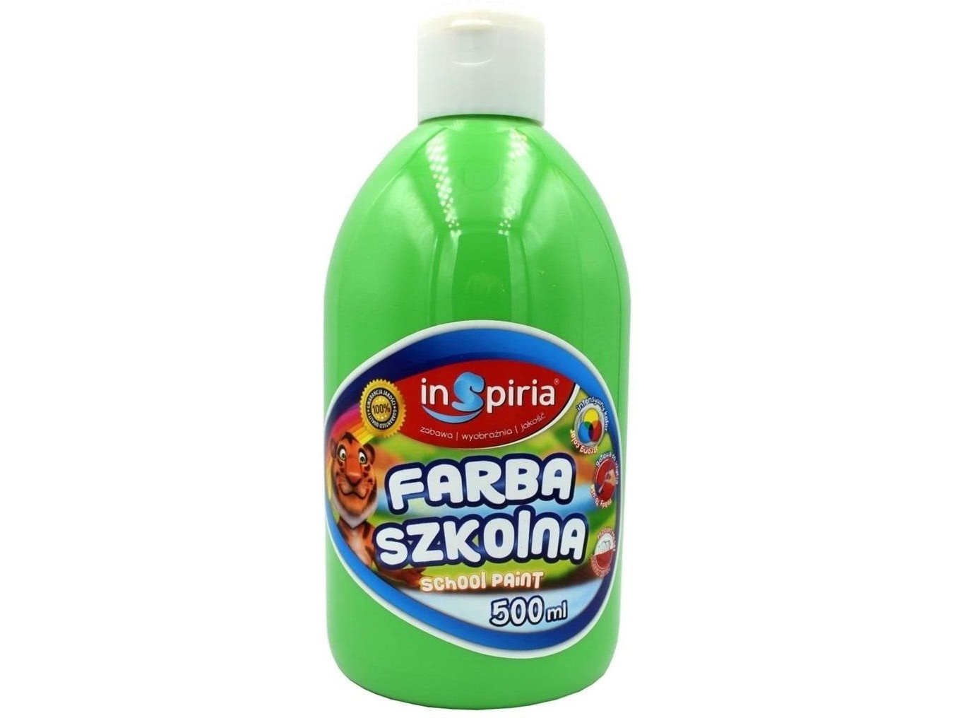 Schulfarbe Grün 500 Ml