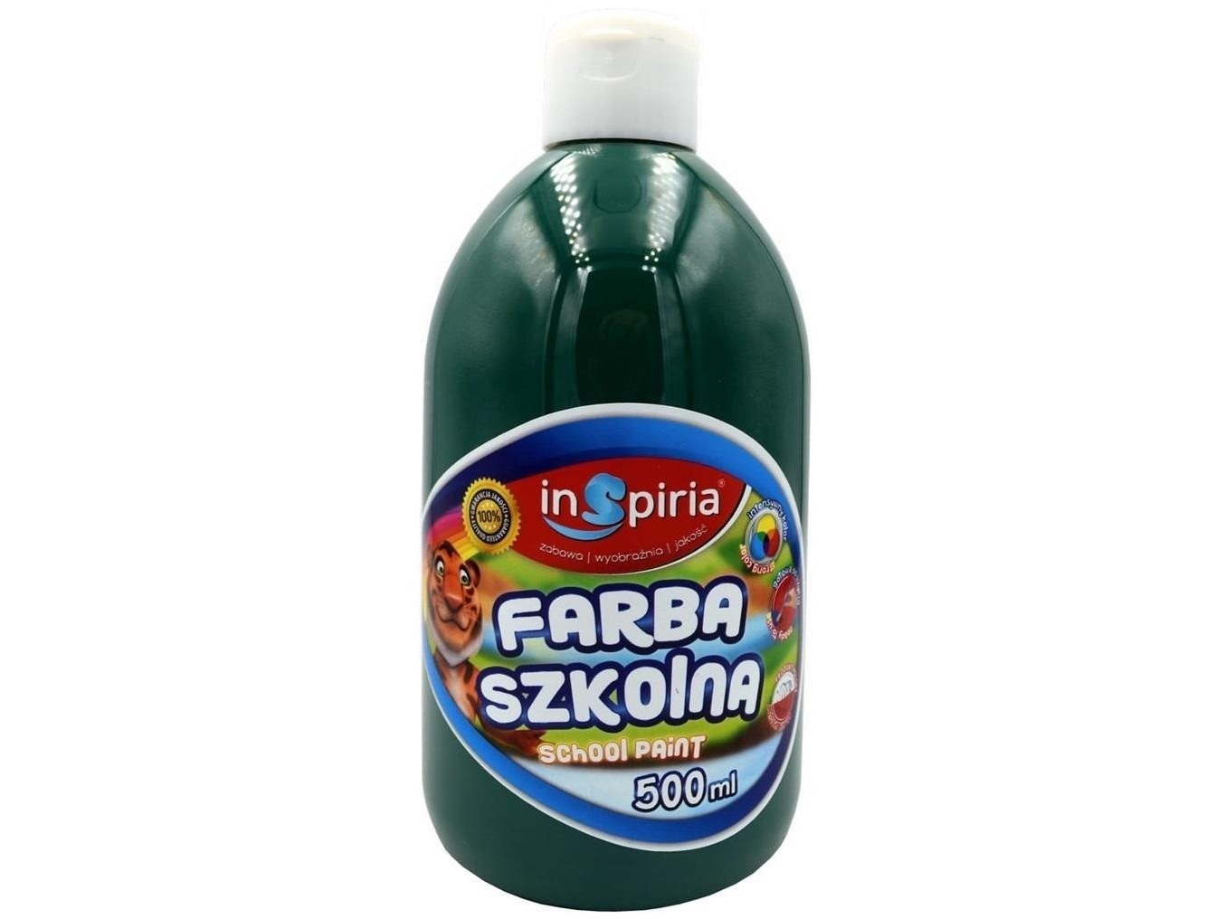 SCHEMAT skolemaling mørkegrøn 500 ml