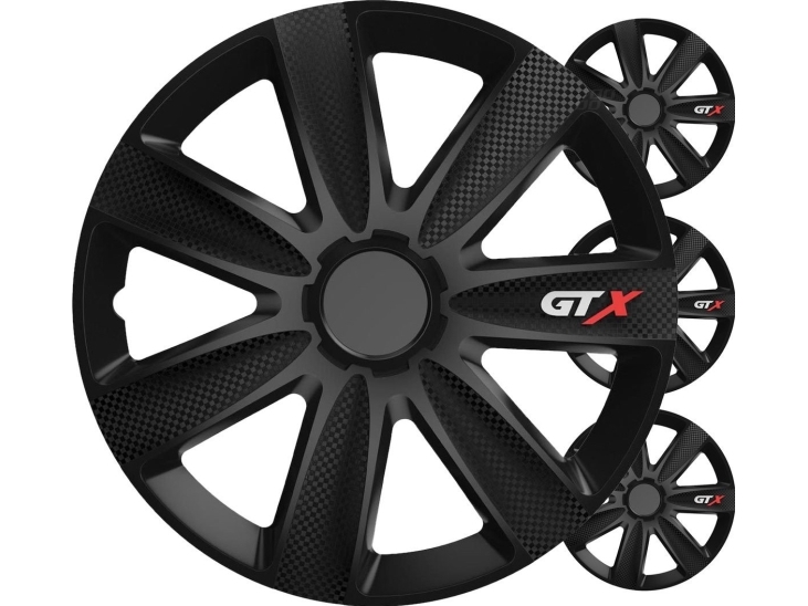 versaco Ratų gaubtai 4 vnt. GTX, Carbon juodi 17