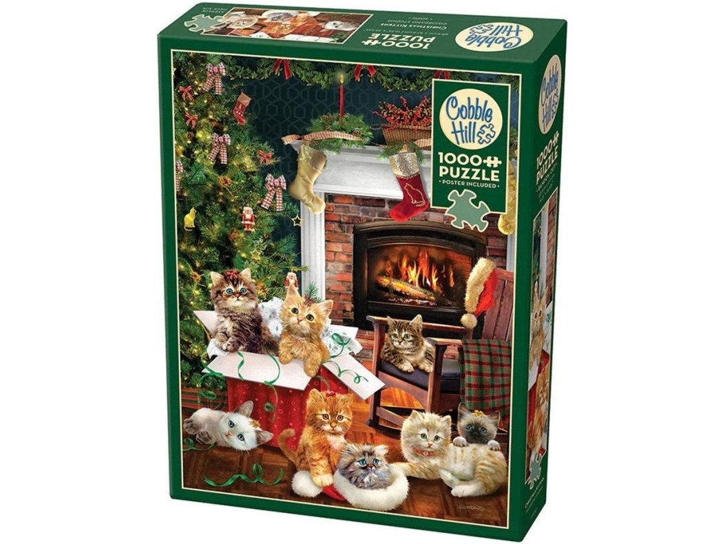 Puzzle 1000 Weihnachtskätzchen G3