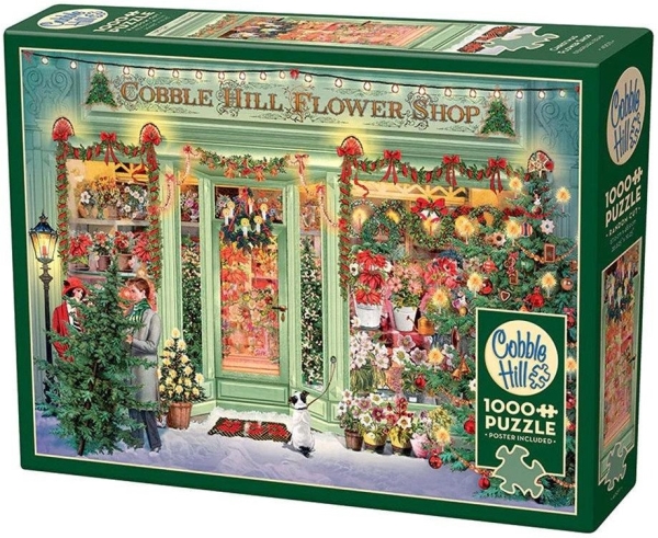 Puzzle 1000 Florist In Weihnachtsdekoration G3 Edukamp