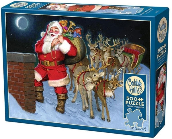 Puzzle 500 Durch Den Kamin, Unter Dem Weihnachtsbaum G3