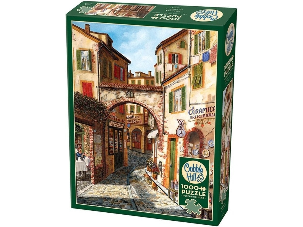 Puzzle 1000 Toskanische Straße G3 Edukamp