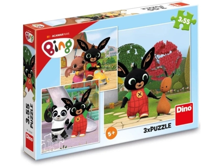 Bing Hase Puzzle, 3X55el Edukamp