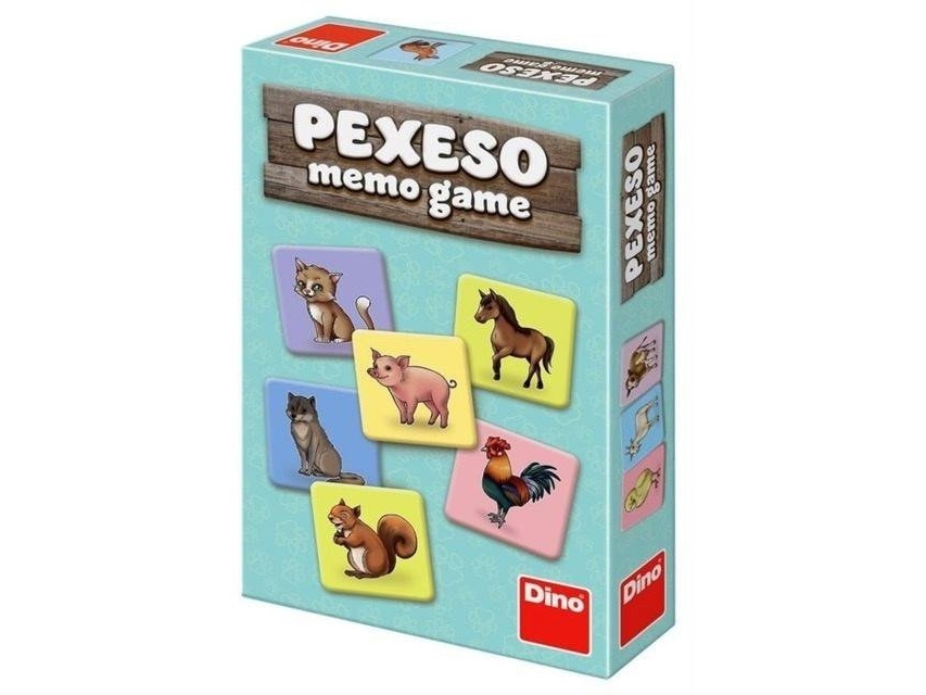Dino Toys Memory memo Pexeso - Zwierzęta | Leksaker - Spel - IQ pussel | GameStuff