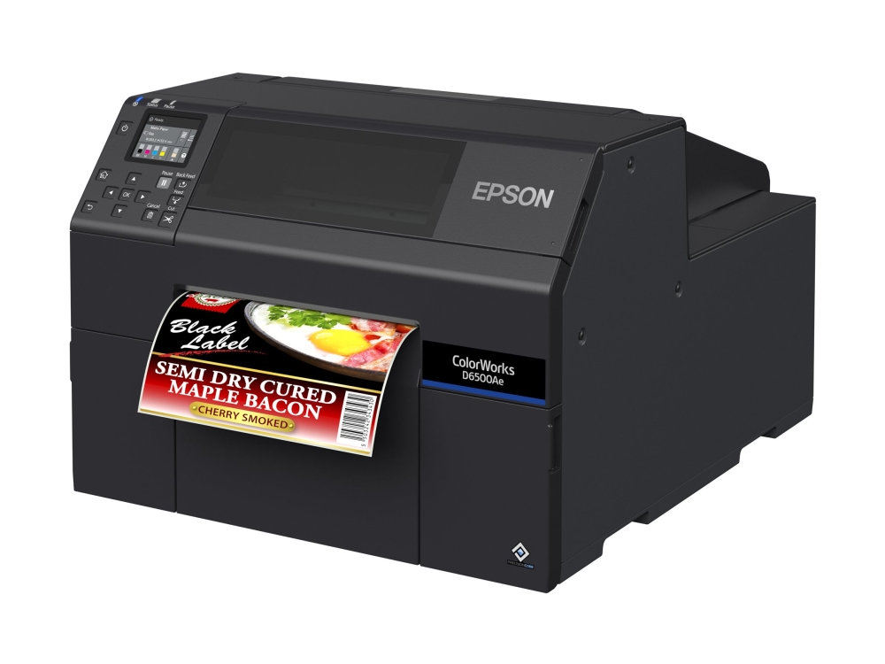 Epson ColorWorks CW-D6500Ae - Etikettskrivare - färg - bläckstråle - Rulle (21,6 cm) - 1200 x 1200 dpi - upp till 85 mm/sek (mono)/ upp till 85 mm/sek (färg) - kniv | Skrivare - Andra kontorsmaskiner - Matrix & Etikettskrivare | GameStuff
