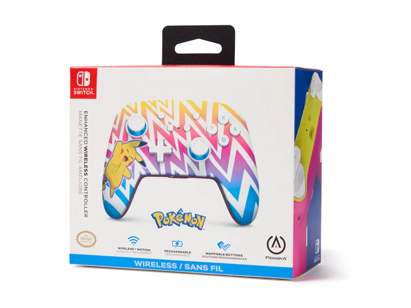 Powera Enhanced Wireless Controller - Gamepad - Trådløs - Bluetooth - For Nintendo Switch, Nintendo Switch Lite