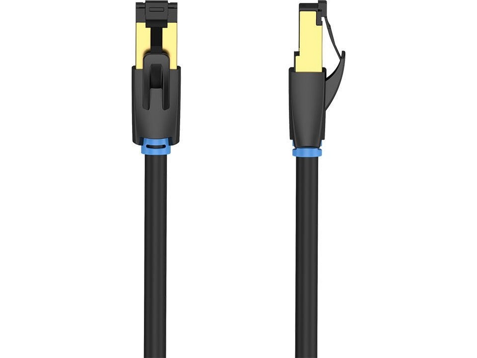 Netzwerkkabel Kat. 8 S/Ftp Vention Ikabf 1 M Schwarz