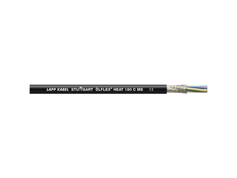 Lapp Ölflex Heat 180 C Ms Hochtemperaturkabel 4 G 2,5 Mm² Schwarz 46729/100 100 M