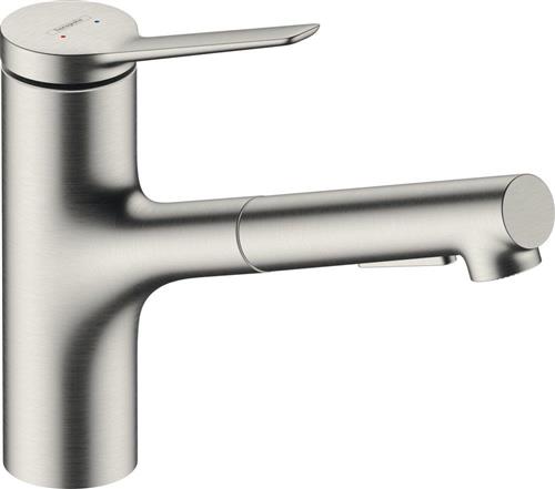 Küchenarmatur Zesism33 150 L Auslauf B.Krom Sbox Raus