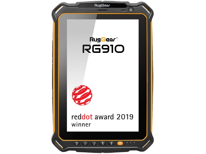RugGear RG910, 20,3 cm (8), 1920 x 1200 pixlar, 32 GB, 4 GB, Android 8.0, Svart, Orange | Datorer & Surfplattor - Surfplattor | GameStuff