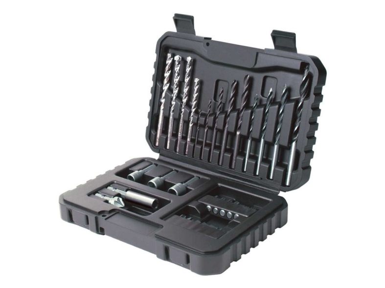 Black & Decker A7216-XJ, Borr, Svart, Silver, 32 styck | Elverktyg - DIY - Elverktyg 230V - Borrmaskin | GameStuff