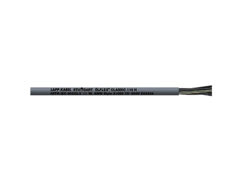 Lapp Ölflex Classic 110 H Styreledning 4 G 4 Mm² Grå 10019950-50 50 M