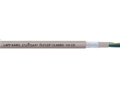LAPP ÖLFLEX® CLASSIC 110 CH Styreledning 3 x 0.50 mm² Grå 10035032/100 100 m