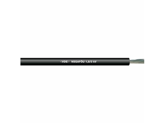 Lapp Nsgaföu 1.8/3 Kv, 100 M, Sort, 24 Kg/Km, 70 Kg/Km, 6000 V, 2,5 Mm²