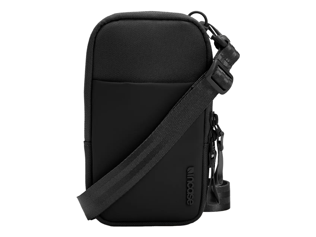 Incase Inco400721-Blk, Dreng, Crossbody Taske, Frontlomme, Visitkort, Sort, Monokromatisk