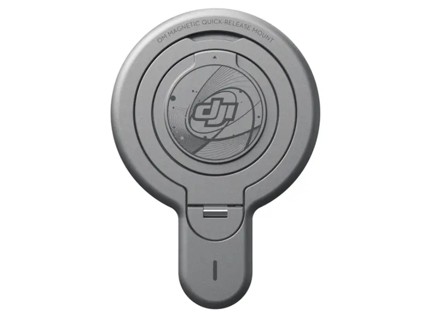 DJI OM Magnetic Quick-Release Mount, Adapter till smartphone, Grå, DJI, Osmo Mobile 7P Osmo Mobile 7 Osmo Mobile 6 Osmo Mobile SE DJI OM 5 DJI OM 4 SE DJI OM 4, 45 g, 1 styck | Foto och video - Foto- & videotillbehör - Monteringsutrustning | GameStuff