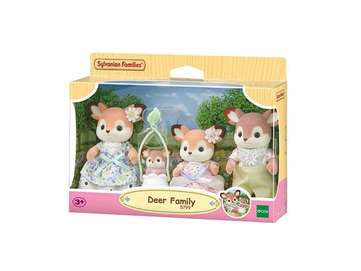 Sylvanian Families Deer Family | Leksaker - Figurer & Dockor - Dockhus och möbler | GameStuff