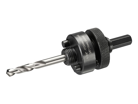 DeWALT DT90368-QZ, Hålsågadapter, Hexskaft, 10 mm, Svart, Rostfritt stål, 3,2 cm, 21 cm | Elverktyg - Tillbehör - DIY - tillbehör | GameStuff