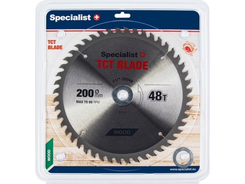 Specialist+ Skæreskive 200x48Tx30/20/16 mm