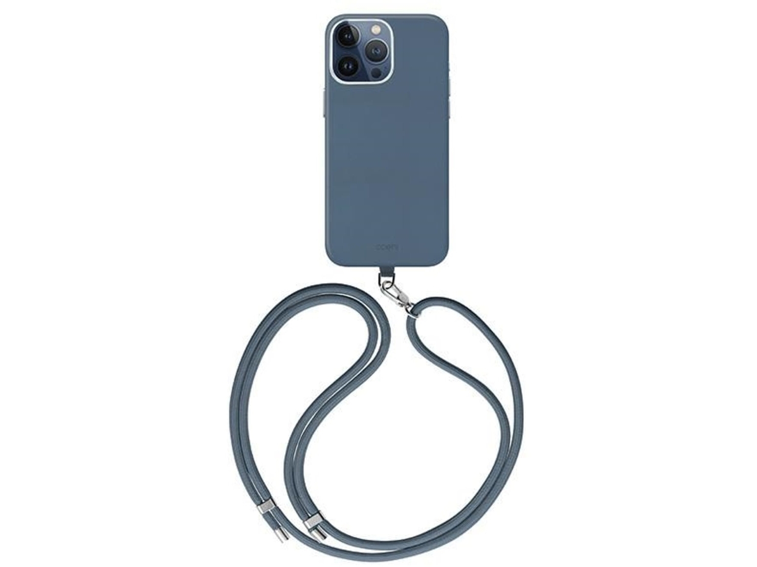 Uniq Tasche Coehl Muse Iphone 15 Pro6.1" Magnetische Aufladung Niebieski/Saphirblau