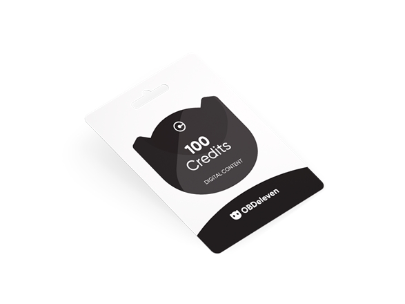 Obdeleven 100 Credits Karte