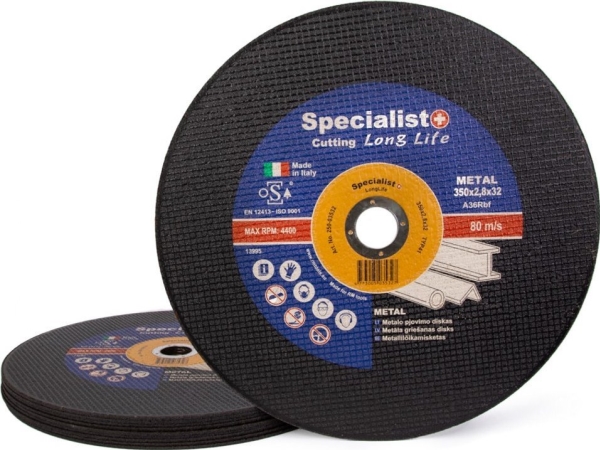 SPECIALIST+ metalo pj.diskas, 355x2.8x32 mm