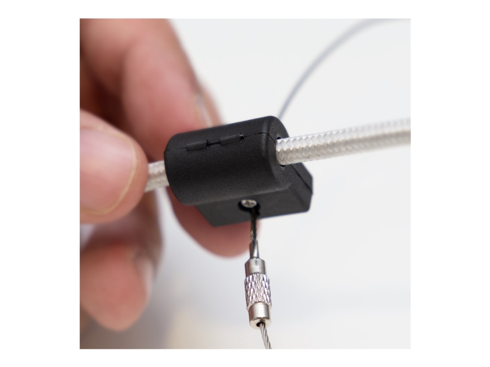 Deltaco - Monteringsklemme For Modular Adapter Ring - Sort (Pakke Med 5) - For P/N: 1902496