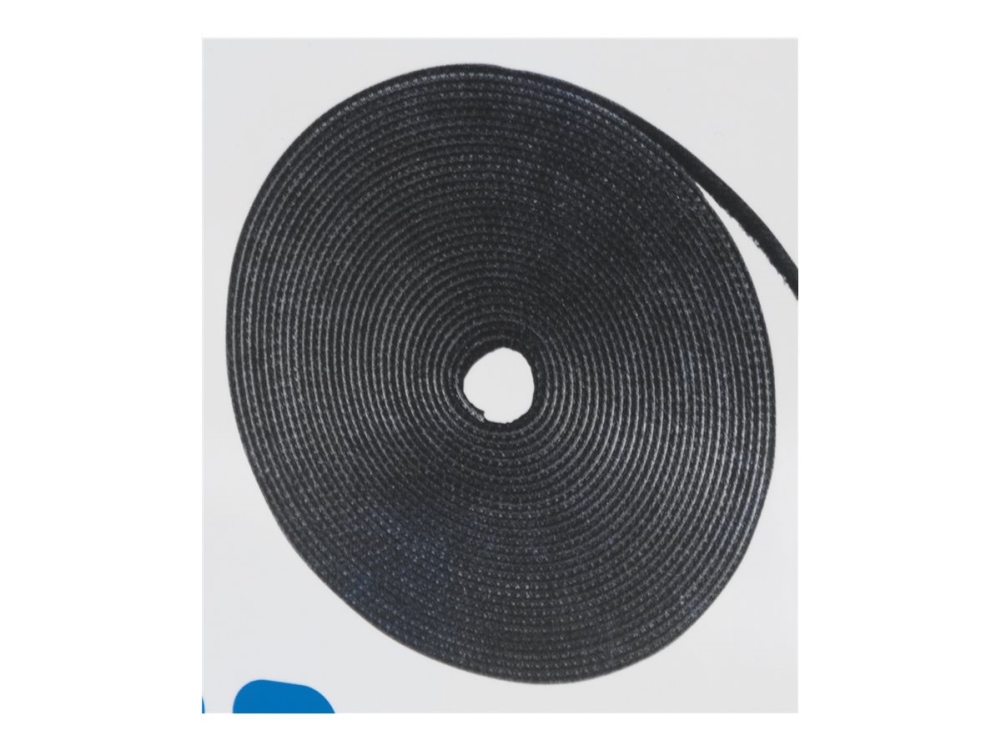 DELTACO CM05S - Kabelbinderrulle - 5 m - sort | Rutter och fästanordningar - Kabelbuntar | GameStuff