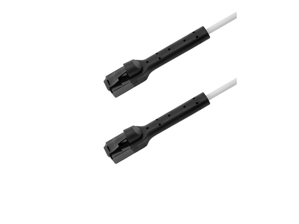 Deltaco 1902634, 2 M, Kat6a, U/Utp (Utp), Rj-45, Rj-45, Weiß