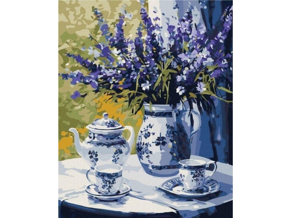Mal Efter Tal - En Eftermiddagste Med Lavendel