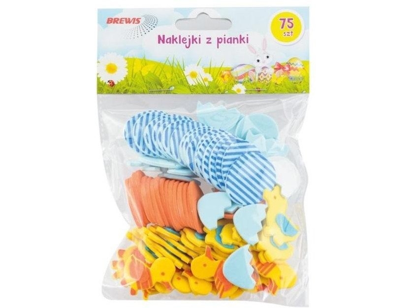Ostern Schaumstoff Aufkleber 75Pcs Edukamp