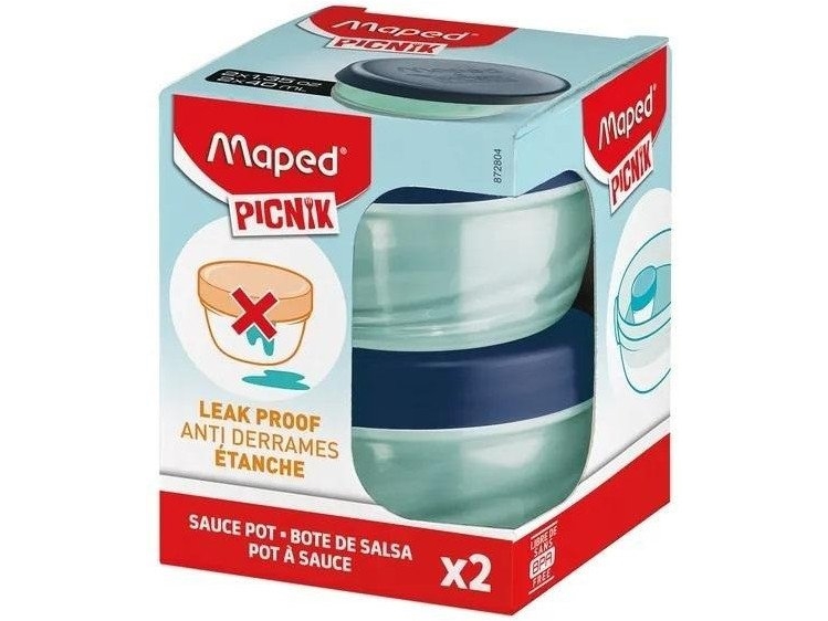 Maped Sauce/dip Picnik madkasse Origins blå 2 stk