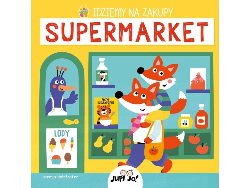 Enkle vi går på indkøb. Supermarked