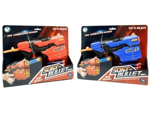Soft Bullet-Riffel + 8 Edukamp-Kugler