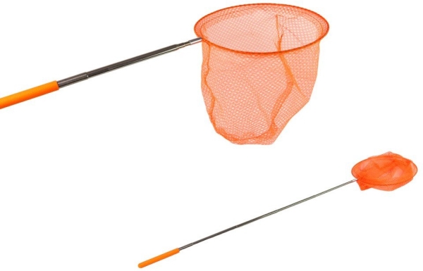 Leantoys Insekt Schmetterlingsnetz Faltbar Teleskop 85 Cm Orange