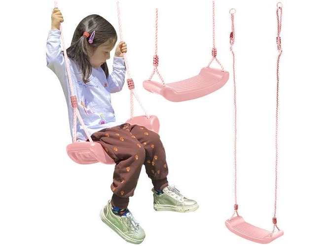 Gynge i plast - pink 25445