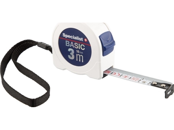 Specialist+ Measuring Tape Basic, 3 M X 16 Mm