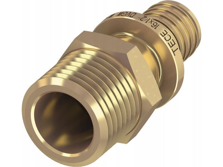 Tece Overgangsnippel Gz 32 Mm X 1" Messing (705509)