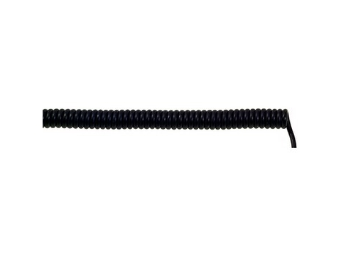 Lapp UNITRONIC SPIRAL, 0,1 m, 0,14 mm², Sort, Kobber, PVC, 1200 V