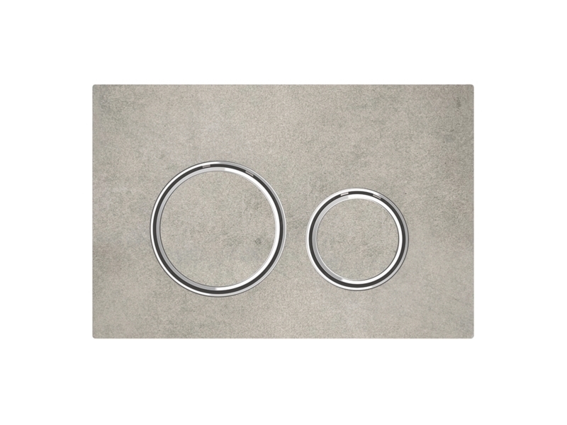 Geberit Sigma 21 Bedienplatte In Beton/Chrom