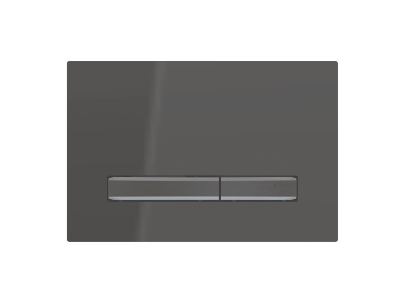 Geberit Sigma 50 Betätigungsplatte In Schwarz/Schwarzchrom