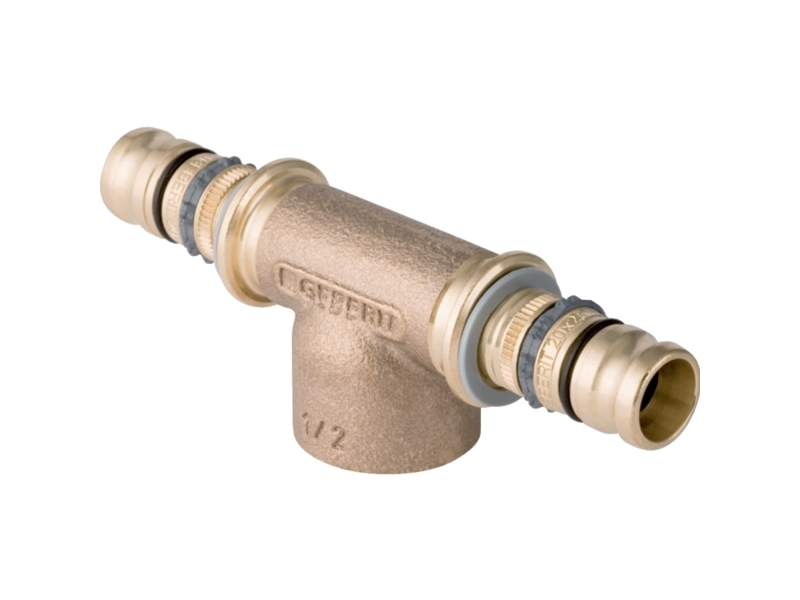 Alternativ bild 0 för Geberit Mepla T-stycke med invändig gänga d=63 mm Rp=2 d1=63 mm