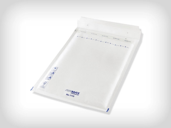 Airmax Nr. 17/G Luftpolstertasche 250X350mm Innen 235X340mm Weiß 100Stk/Packung